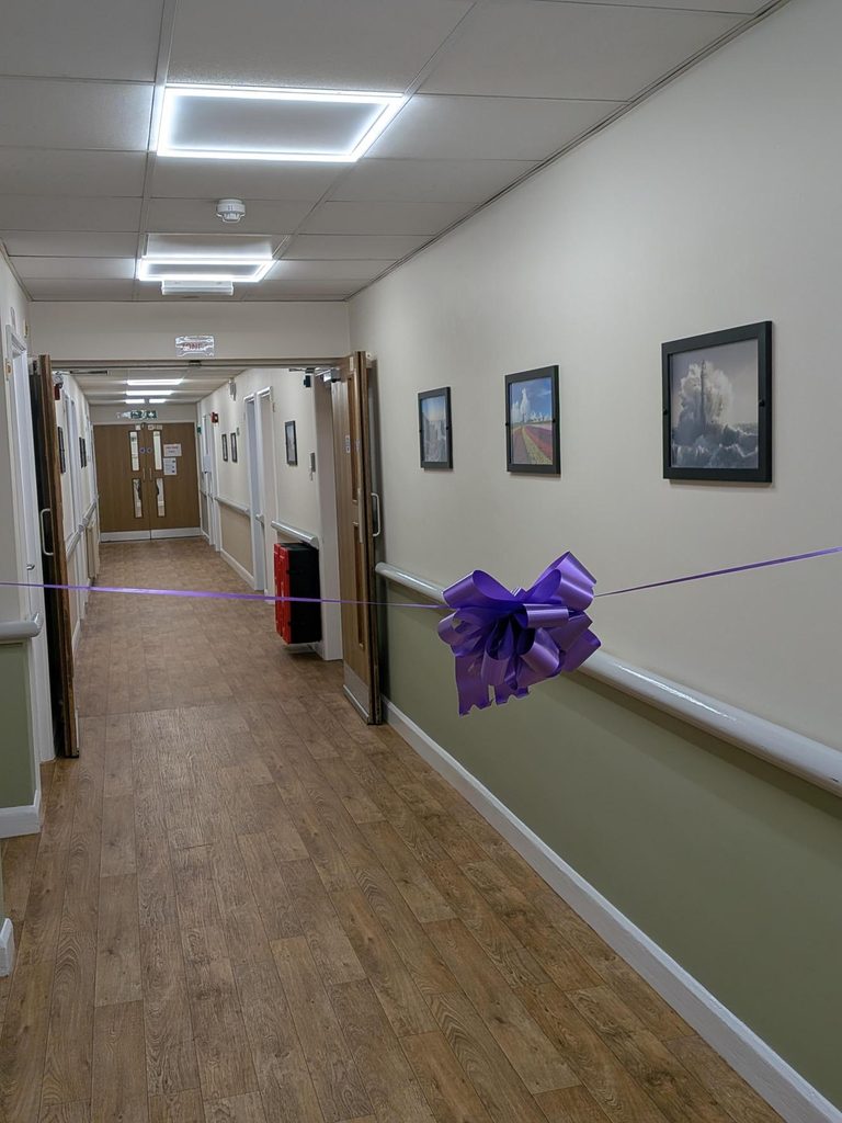 New accommodation at Eckington Court specialist mental health care home in Derbyshire.
